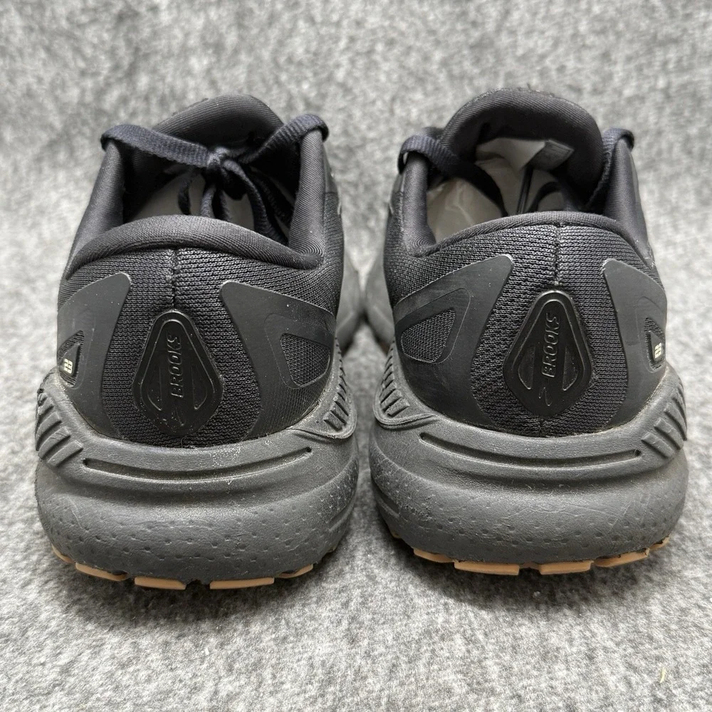 Brooks Adrenaline GTS 23 Womens Running Shoes Size 8 Wide D Black Gum Stability